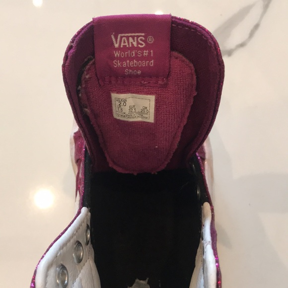 VANS Skateboard Sparkle Sneakers - Picture 5 of 5